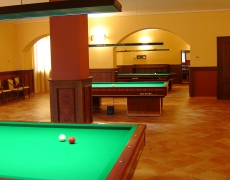 Tre biliardi a disposizione | Three billiard tables available